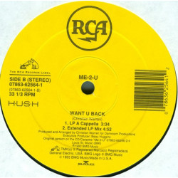 Me 2 U - Want U Back (Extended Remix / Underground Remix / Inst Remix / LP Acappella / Extended LP Mix)