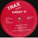 Sweet D - Thank ya / Do do it / Turn it / Dig I da dig i da (Vinyl 12" Record) Original Pressing, Writing On Label