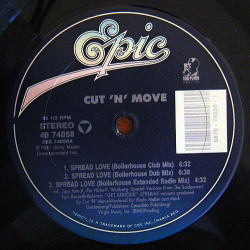 Cut N Move - Spread Love (3 Boilerhouse Mixes / 2 Soulpower Mixes / 2 G-Man Mixes)