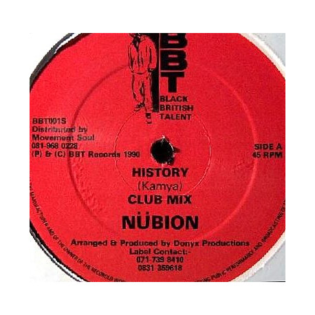 Nubion - History (Club Mix / Gazza Sax Mix / Radio Mix)