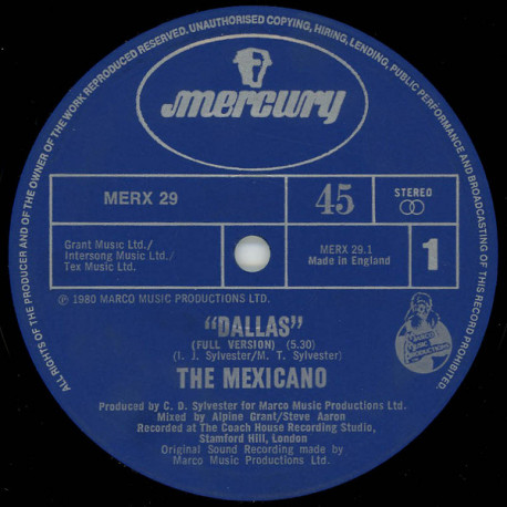 B.Bra - Nightlife Groove / Mexicano - Dallas