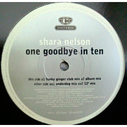 Shara Nelson - One Goodbye In Ten (LP Version / Funky Ginger Club Mix / Underdog Mix / 12" Mix)  Vinyl Promo