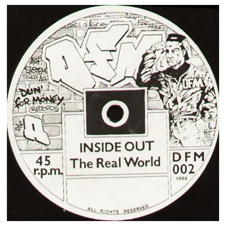 Inside Out - The Real World (Original / McGill Mix) Vinyl Promo