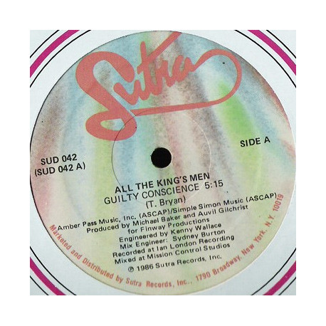 All The Kings Men - Guilty Conscience (Vocal Mix / Dub)