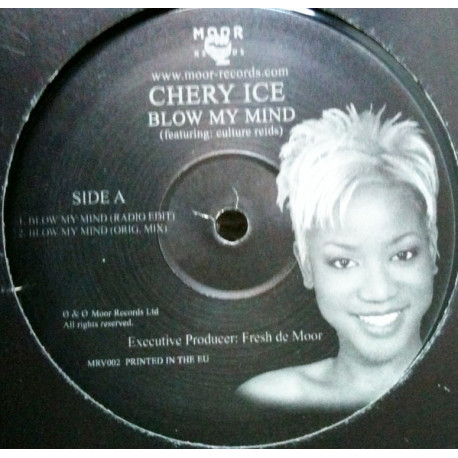 Cherry Ice - Blow My Mind (Original / Radio Edit) / Link Up (Radio Edit) Vinyl Promo