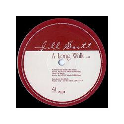 Jill Scott - A long walk (Original mix / Instrumental) Vinyl Promo