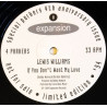 Lewis Williams - If You Dont Want My Love / Belinda A Shinner - Surrender (My Soul) 10 Inch Vinyl Promo