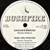 Jeffrey Bertolla - Babylon / Martin Holmes - Enoughs Enough / Simon Standen - Wise And Foolish