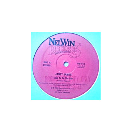 Janet James - Love To Be The One (Original / Spanish Version)