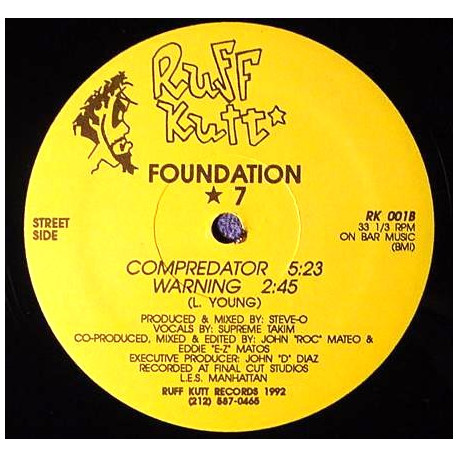 Foundation 7 - Love Ain't Like This / Beats Aint Like This / Compredator / Warning