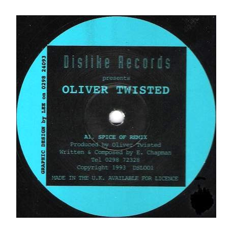 Oliver Twisted - Spice Of Remix / Spice Of Ambience / Spice Of Beats