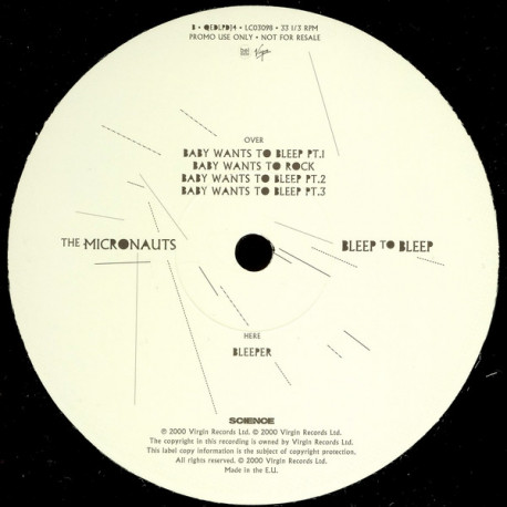 Micronauts - Baby Wants To Beep (Part 1 / Part 2 / Part 3) / Baby Wants To Rock / Bleeper