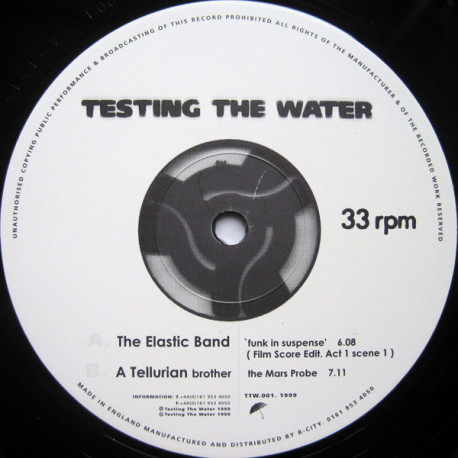 Elastic Band - Funk In Suspense / Tellurian Brother - The Mars Probe