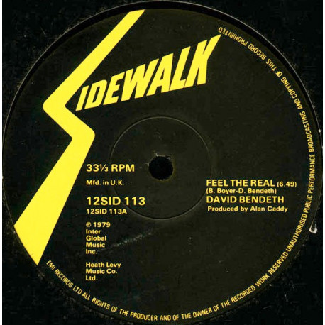 David Bendeth - Feel The Real (Full Length Version / Edit Version) / Breakdown