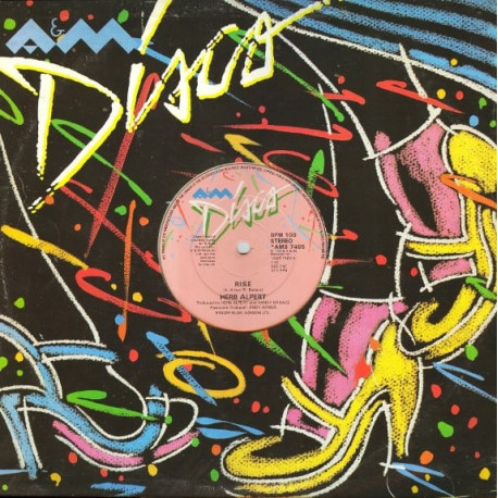 Herb Alpert - Rise (Full Length Version) / Angelina (Clear Coloured Vinyl)