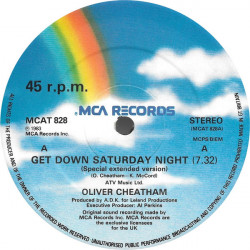 Oliver Cheatham - Get Down Saturday Night (Special Extended Version) / Something About You