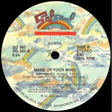 Aurra - Make Up Your Mind (Vocal Mix / Instrumental)