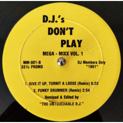 James Brown - Funky Drummer (Untouchable DJ Remix) / Give It Up Or Turn It Loose (Untouchable DJ Remix)