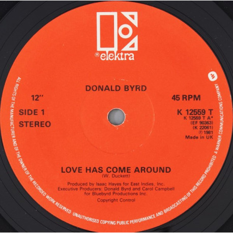 Donald Byrd - Love Has Come Around (Long Version) / Loving You