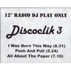 Dells - All About The Paper / Carl Bean - I Was Born This Way / Alton McClain & Destiny - Push And Pull
