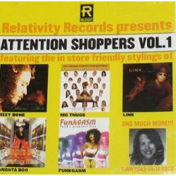 (CD) Attention Shoppers Vol 1 Feat Bizzy Bone / Mo Thugs / Link / Gangsta Boo / Funk Gasm
