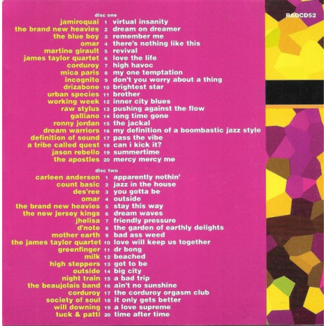 (CD) Best Of Acid Jazz - Volume 2 Double CD includes Jamiroquai / The Blue Boy / The Brand New Heavies / Incognito / and More