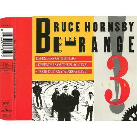 (CD) Bruce Hornsby & The Range - Defenders Of The Flag / Look Out Any Window (Live)