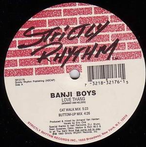 Banji Boys - Love thang (Armand Van Helden Catwalk mix / AVH Bottom Up mix / AVH Energizer Bunny mix / AVH Runaway mix)