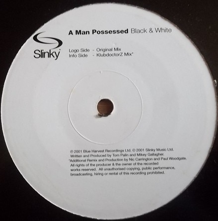 A Man Possesssed - Black & white (Original mix / KlubdoctorZ mix) Promo