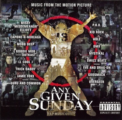 Any Given Sunday (The Soundtrack) - 2LP featuring LL Cool J "Shut em down" / Mobb Deep "Never goin back" / Trick Daddy & Trina "