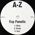 AZ / Stagga Lee - Rap fanatic (Dirty Version / Clean Version / Instrumental) / Yonkers shout out (3 Mixes) Vinyl