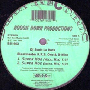 Boogie Down Productions - Super hoe (Vocal / Instrumental mixes) / Scott LaRock Megamix