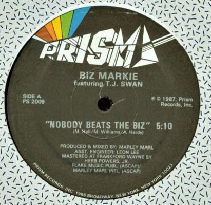 Biz Markie - Nobody beats the Biz (Vocal mix / Dub mix) produced by Marley Marl (Re-issue)