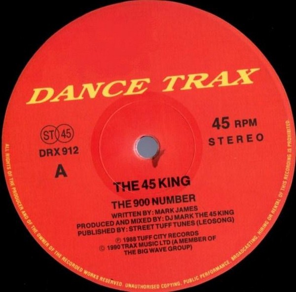 45 King - The 900 number (Original Version / Vocal Version) / The king is here