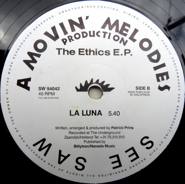 Movin Melodies - The ethics e,p feat La Luna / Darkness / Enter the light