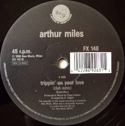 Arther Miles - Helping hand (Club mix / Incisive Remix) Vinyl 12"