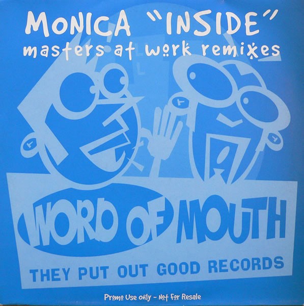 Monica - Inside (5 Masters At Work Remixes) 2 x Vinyl Promo