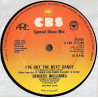 Deniece Williams - I've got the next dance (6.21 Jim Burgess Disco mix) / When love comes calling (12" Vinyl Record)