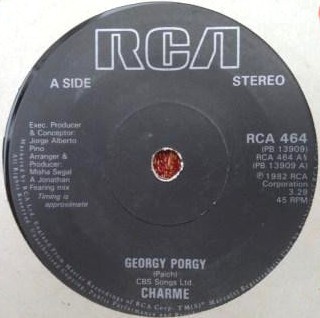 Charme featuring Luther Vandross / Hues Corporation - Georgy porgy (Jonathan Fearing mix / Instrumental) / Rock the boat
