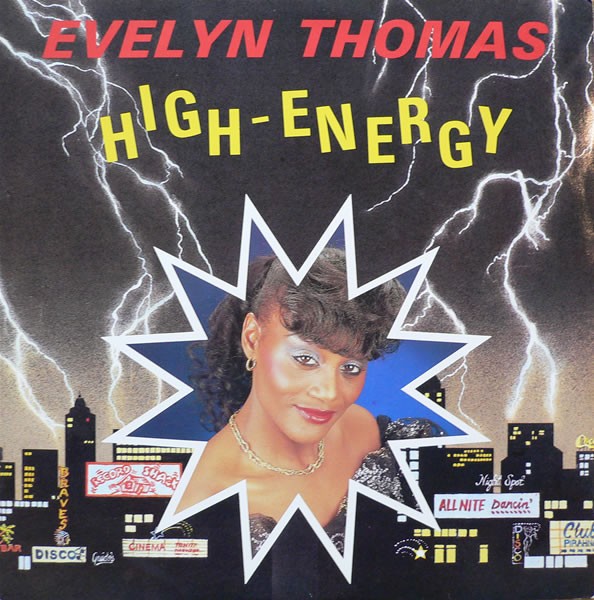 Evelyn Thomas - High energy (Full Length Vocal mix / Instrumental Dub) 12" Vinyl Record