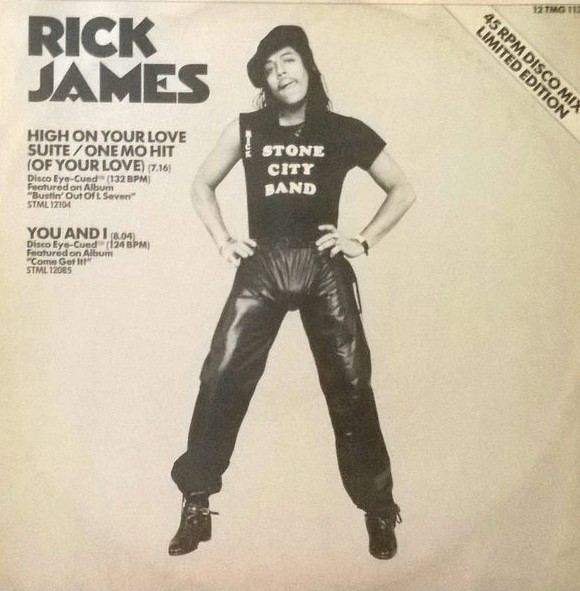 Rick James - You & I (Full Length Version) / High on your love (Suite) Vinyl 12"