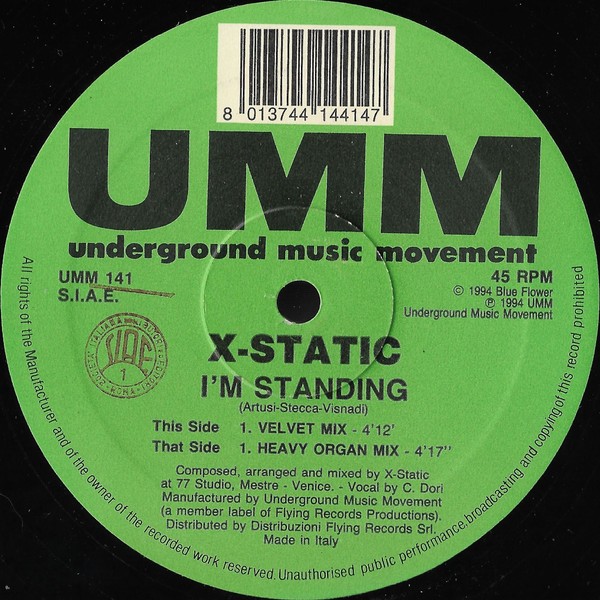 X Static - I'm standing