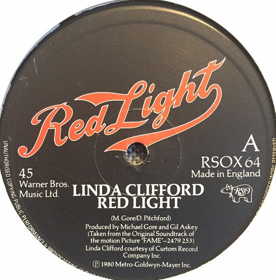 Linda Clifford - Red light (Full Length Version) / Irene Cara - Hot lunch jam (12" Vinyl Record)