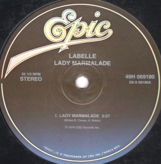 Labelle - Lady marmalade (Original Version) / Messin with my mind (2 Classics on 1 Vinyl) SEALED
