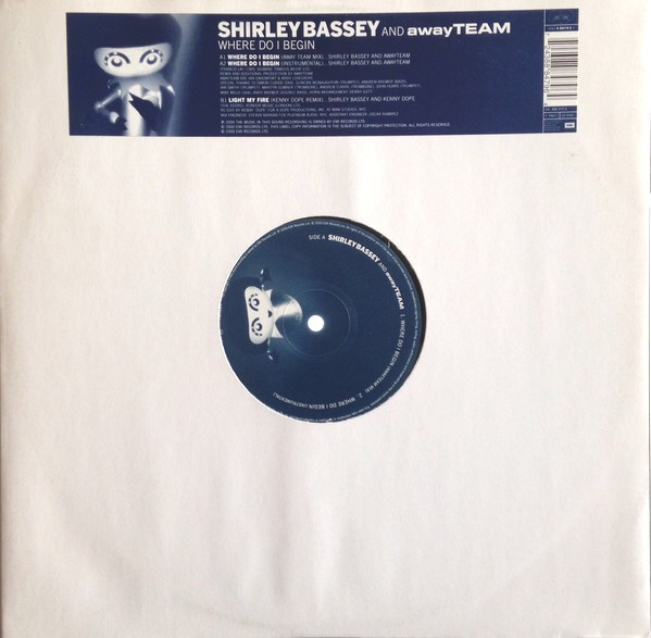 Shirley Bassey - Light my fire (Kenny Dope Remix) / Where do I begin (2 Away team mixes)