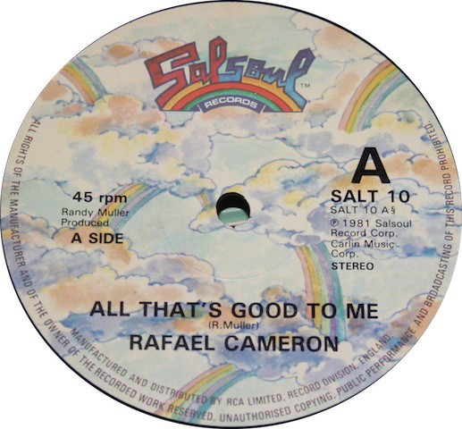 Rafael Cameron - All thats good to me / Funtown USA