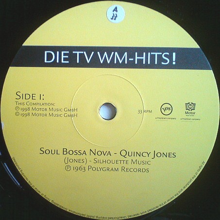 Quincy Jones - Soul Bossa Nova / Tamba Trio - Mas Que Nada (12" Vinyl Record)