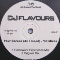 DJ Flavours - Your caress (Original mix / Disco Mission mix / Global mix / Homework Experience mix) Promo