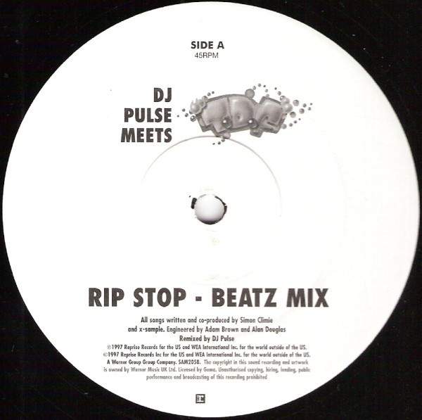 DJ Pulse meets TDF / Nicky Blackmarket meets TDF - Rip stop / 7 Rollout mix (2 mixes) promo