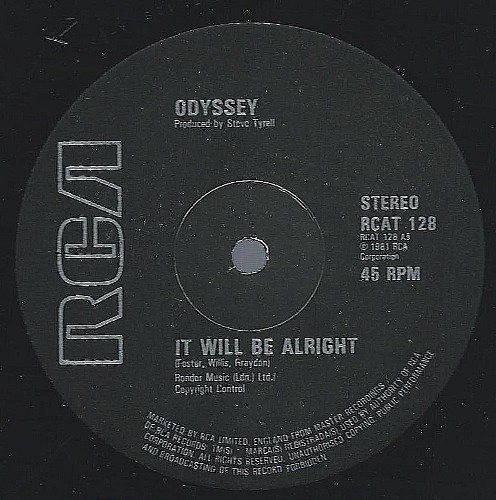 Odyssey - It will be alright / Oh no not my baby